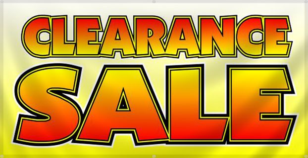 Clearance Sale Items