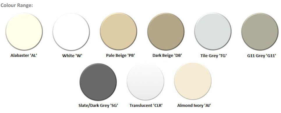 Dow Corning 791 Sealant Color Chart