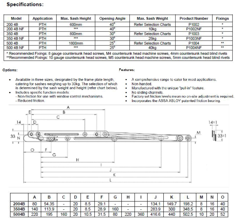 Interlock - 4-Bar Series