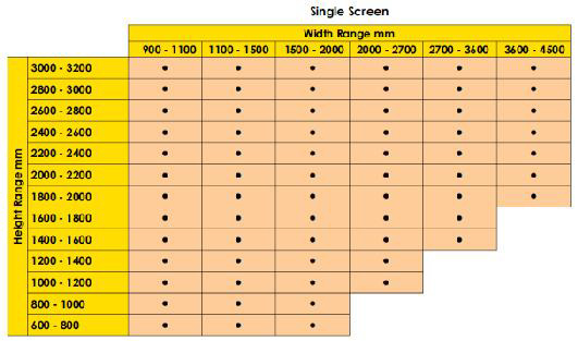 612 Retractable Screen