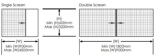 612 Retractable Screen