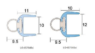 Kilargo - Meeting Stile Seals (Frameless Glass)